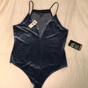 Express Velvet Bodysuit